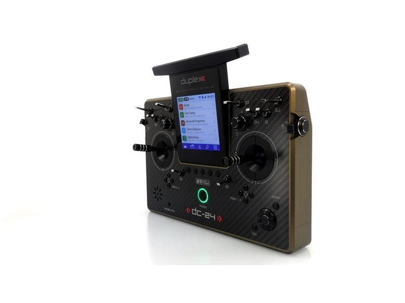 Jeti Fernsteuerung DC-24 II Carbon Line Bronze Professioneller 2.4 GHz Duplex Pultsender