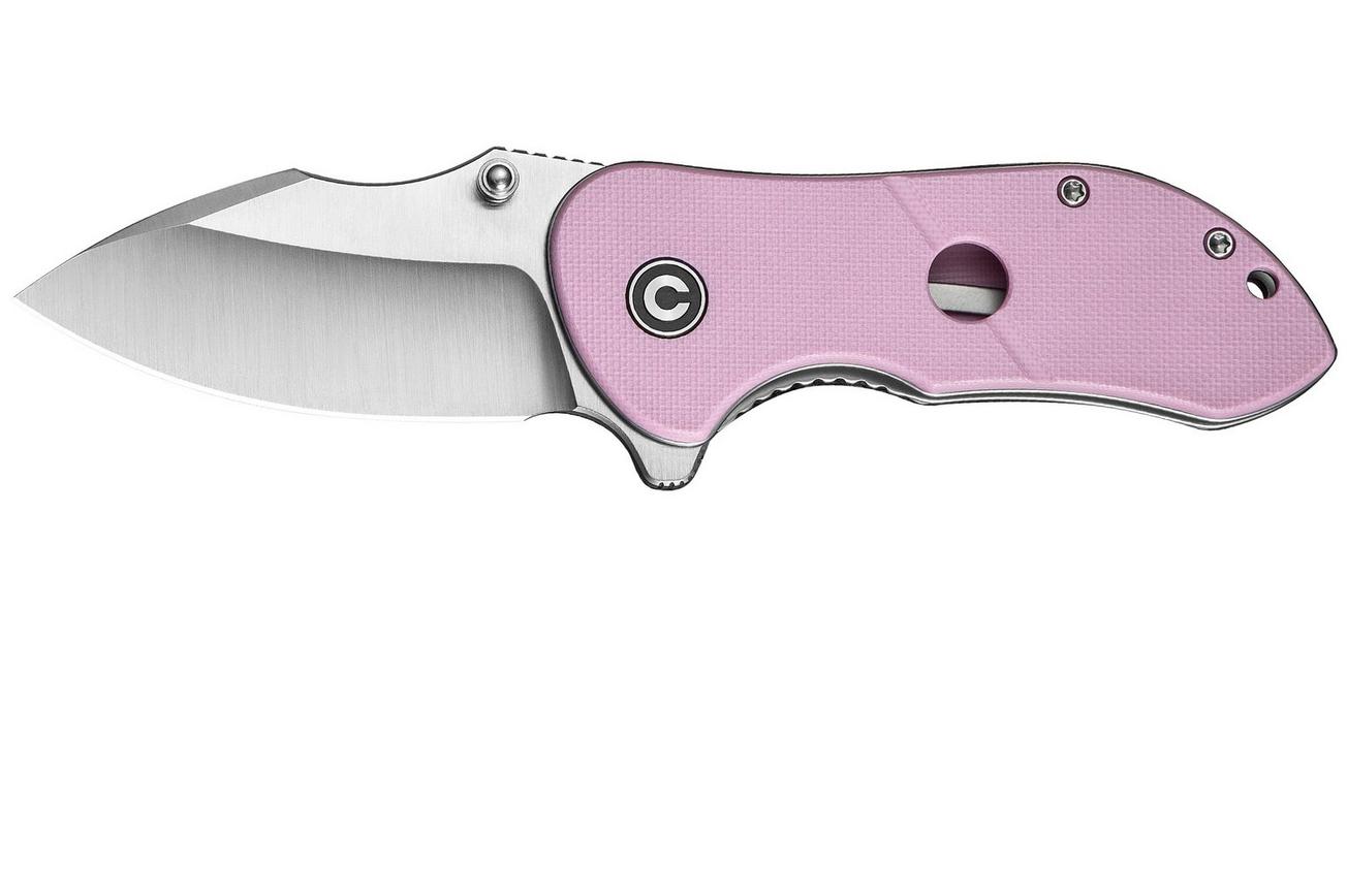 Civivi Gordo C22018C-4, Satin D2, Pink G10, zakmes, Peter Carey design