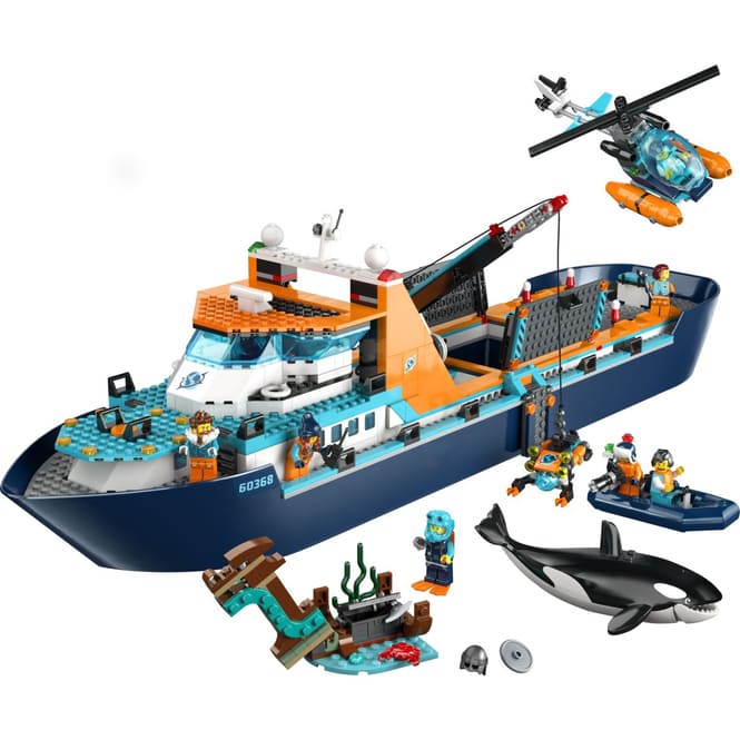 LEGO® City 60368 - Arktis-Forschungsschiff