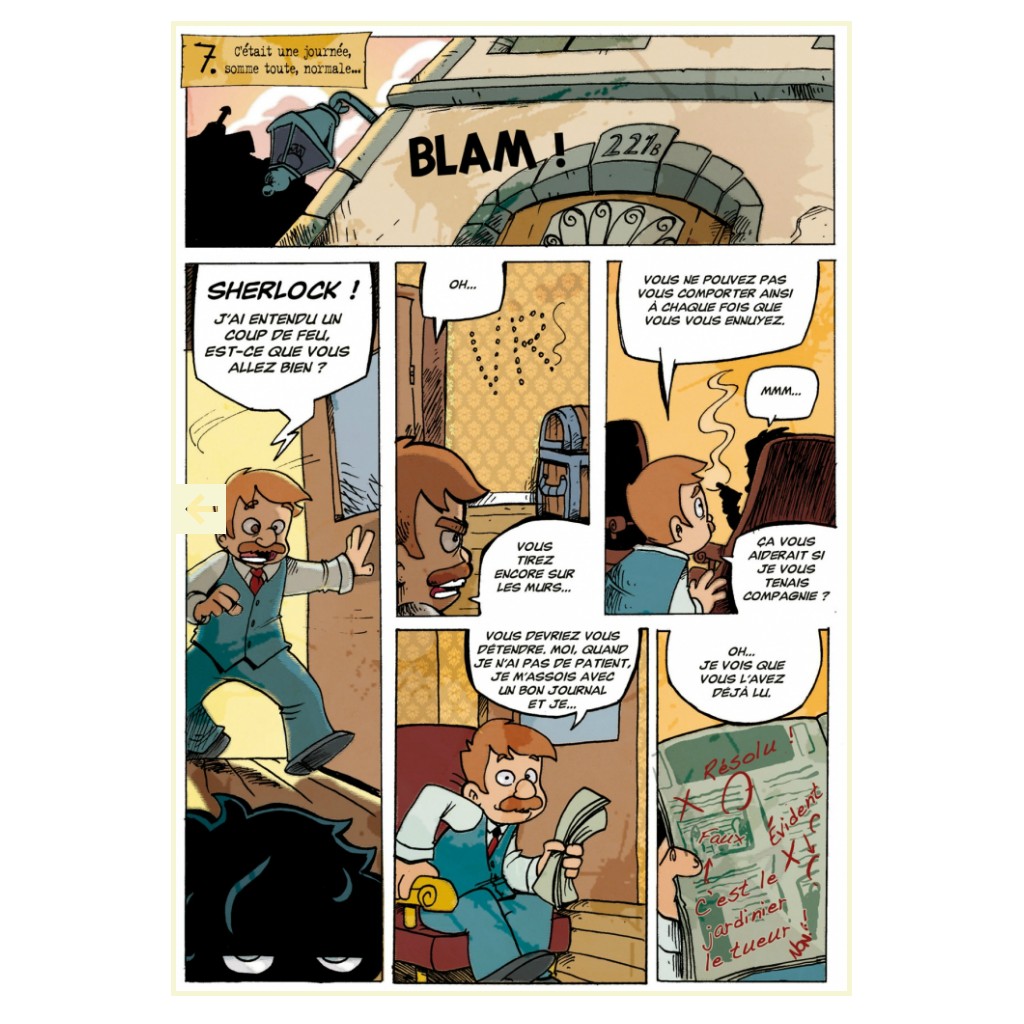 Sherlock Holmes - La BD dont vous êtes le héros (Livre 1)