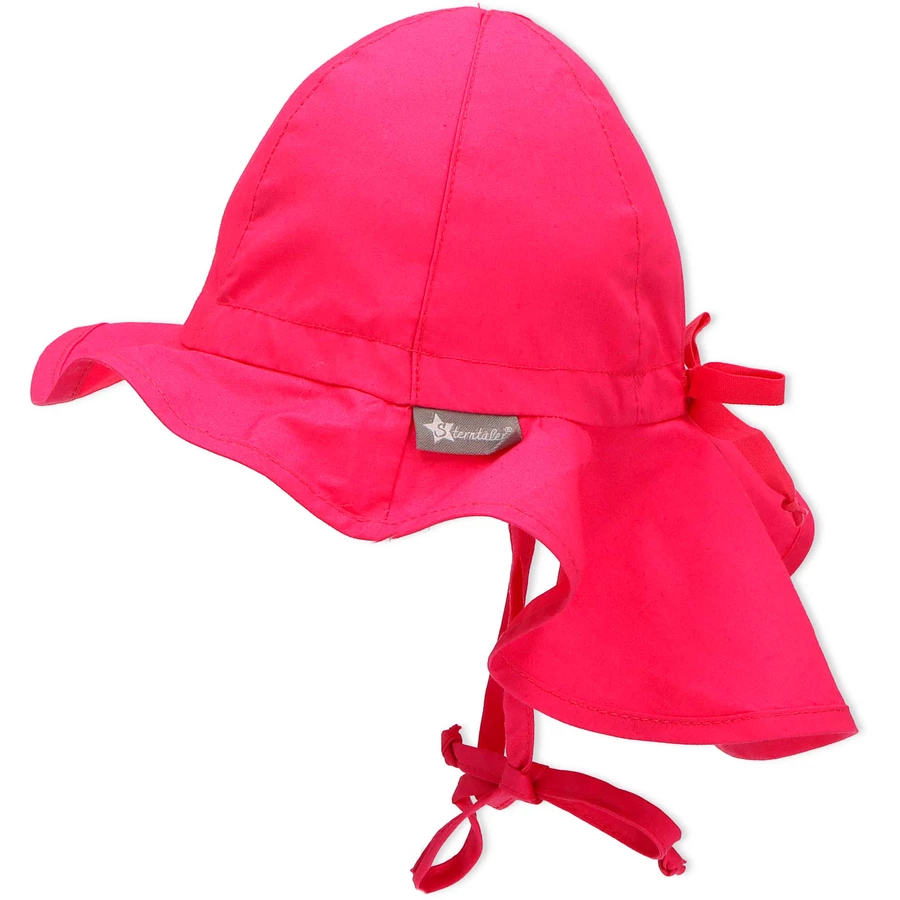 Sterntaler Schirmmütze mit Nackenschutz mattgrün