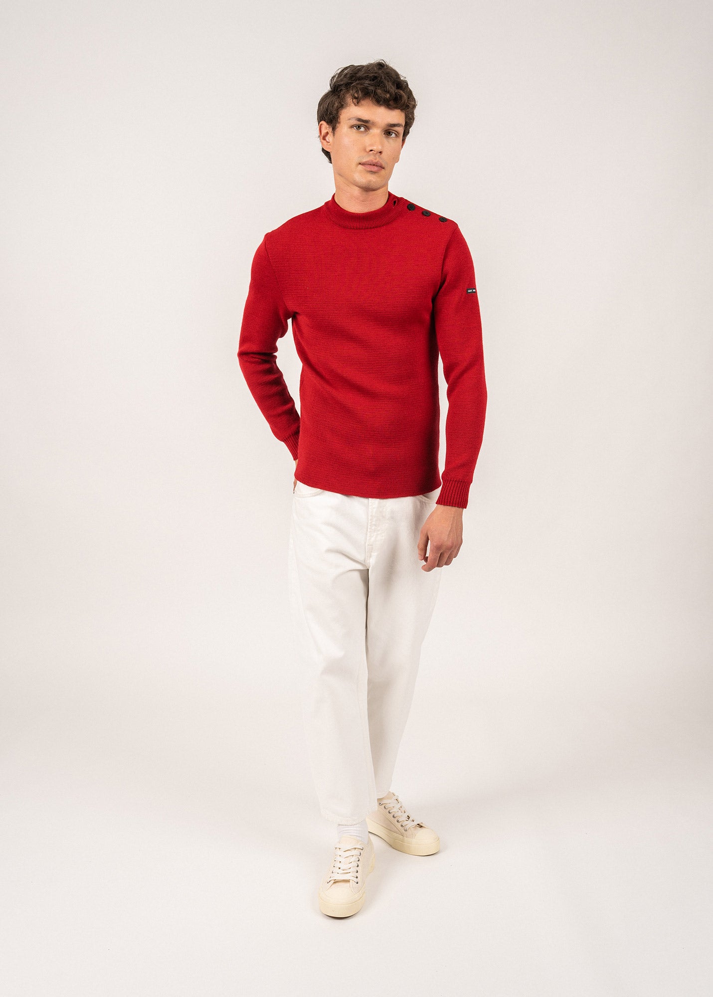 Pull marin uni Matelot