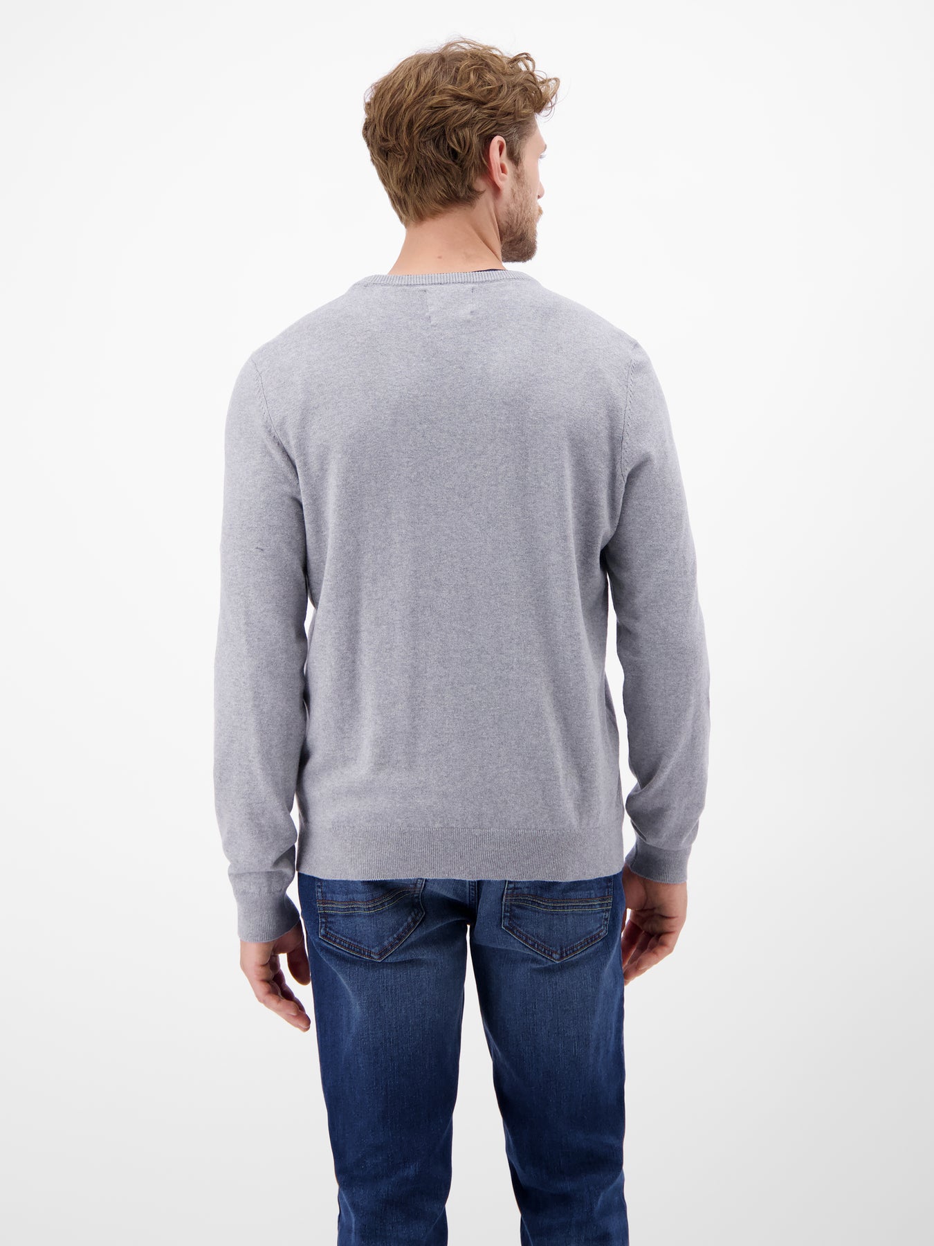 Herren Basic Strickpullover