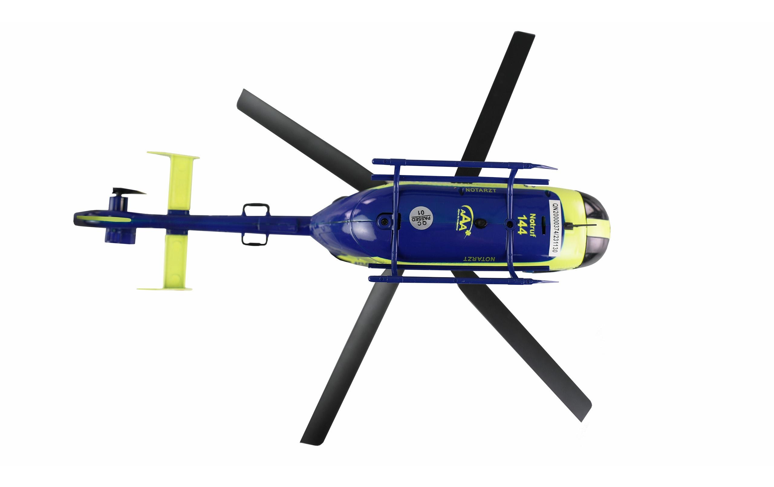 Helikopter AFX-135 Alpine Air Ambulance 4-Kanal, RTF<br>Kleiner Scale Heli mit 4-Kanal Steuerung für Einsteiger und Fortgeschrittene Piloten