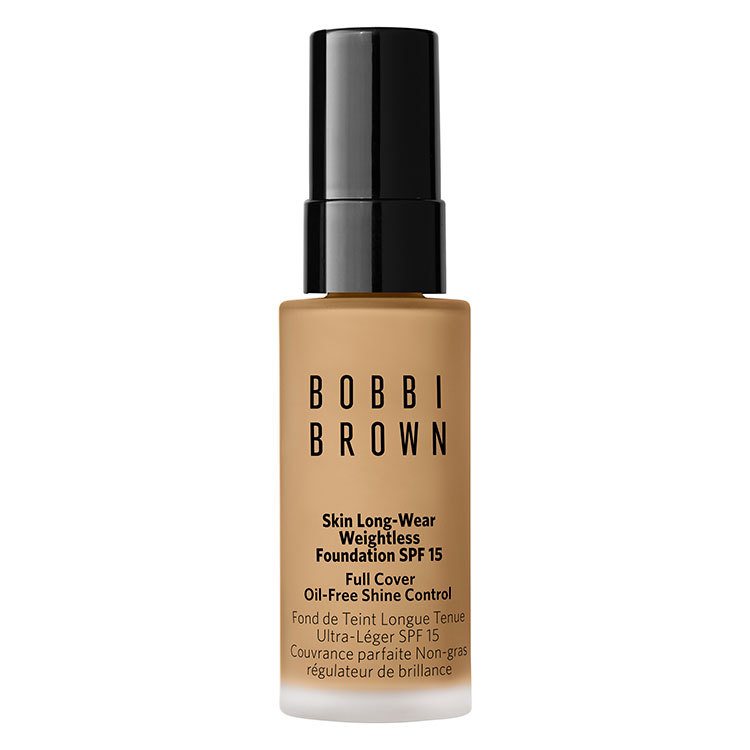 Bobbi Brown Mini Skin Longwear Weightless Foundation SPF15 W-046 15 Warm Beige 13ml