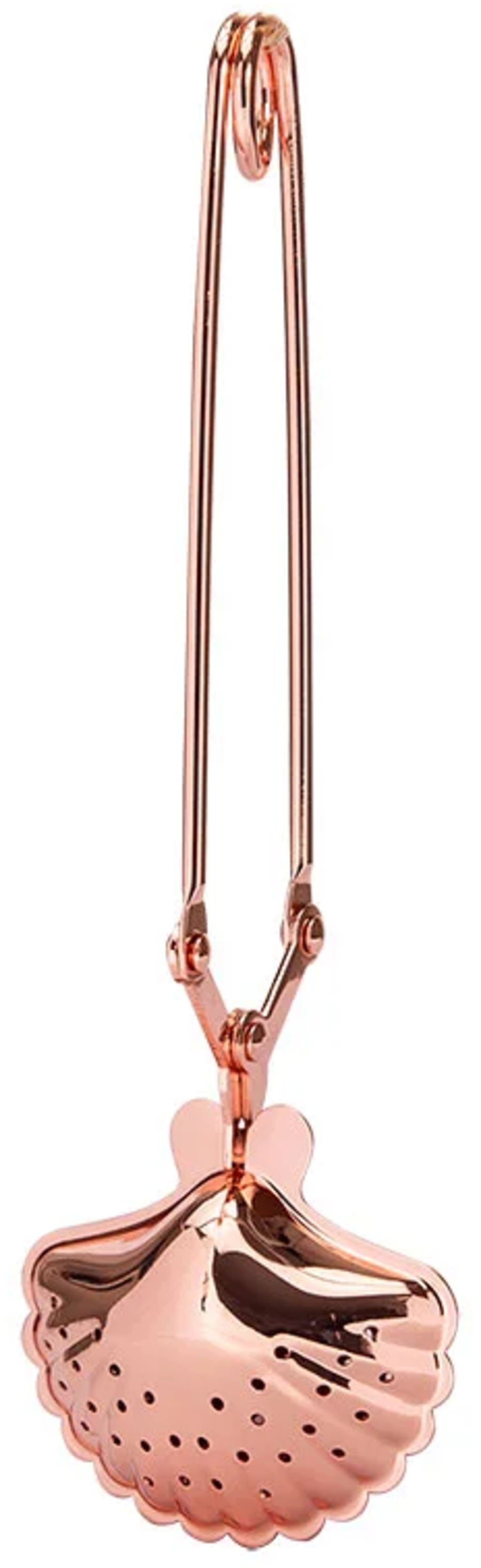 tea exclusive  Teezange Muschel rose gold