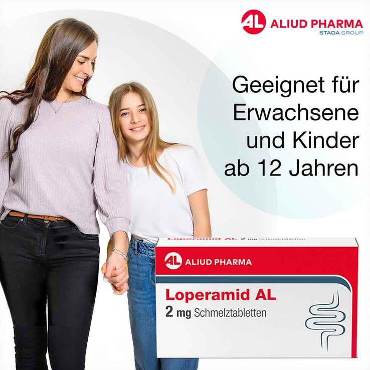 Loperamid AL 2 mg Schmelztabletten, 6 St