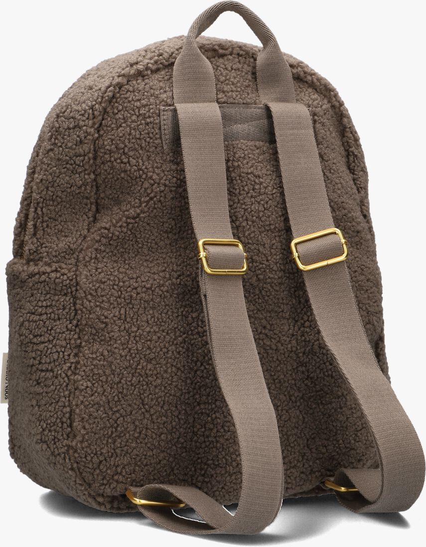 STUDIO NOOS bruine studio noos rugtas teddy midi backpack