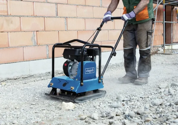 Scheppach HP2200S, Vibrationsplade, 196 cm³, 25 m/min, 35 cm, 3,5 L, Stål