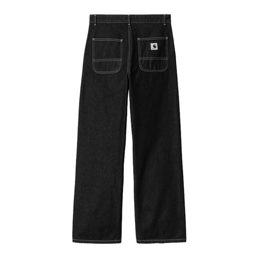 Carhartt WIP W' Simple Bukser, Black (Rinsed), 32