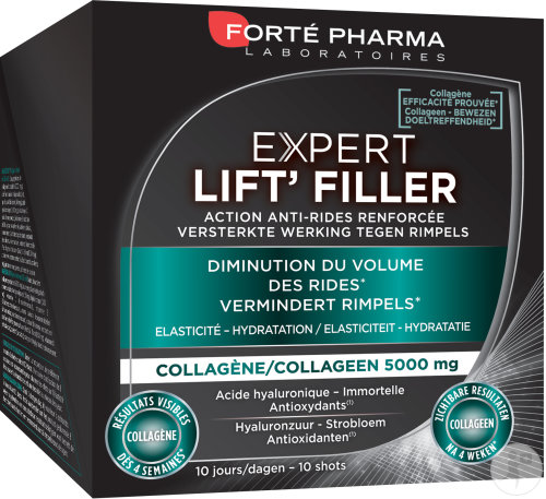 Forté Pharma Expert Lift' Filler Collagène 5000mg Shots 10