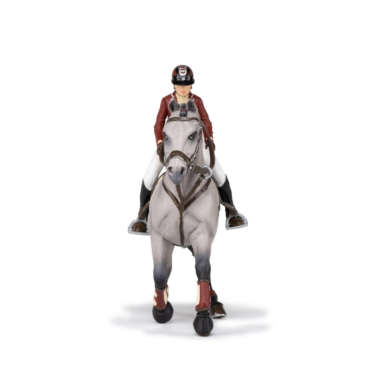 Cheval de concours et sa cavalière