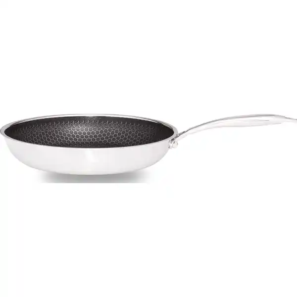 Edelstahl-Pfanne, 28cm