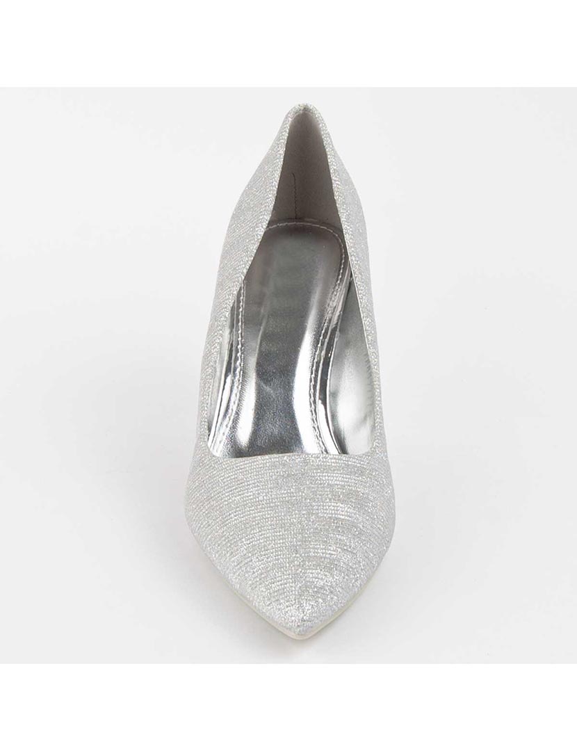 Silver Women's High Heels