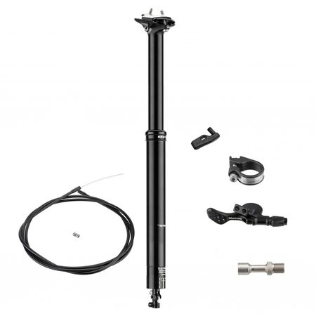 REVIVE Sattelstütze 185mm  schwarz  31.6mm