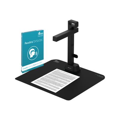 IRIS IRIScan Desk 6 Pro Dislexic - Vidéo-visualiseur numérique - USB 2.0 - AVI, WMV, FLV, MPEG