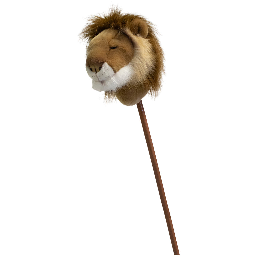wild & soft stokdier leeuw