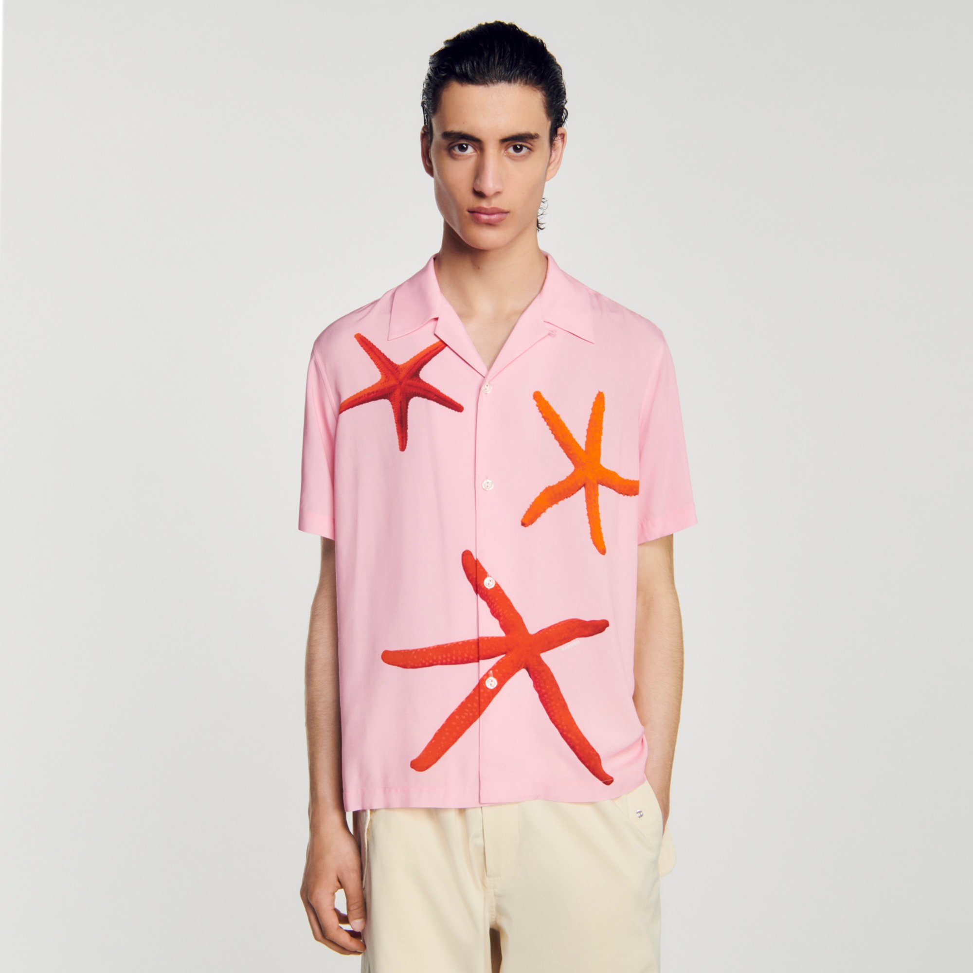 Chemise imprime etoiles de mer