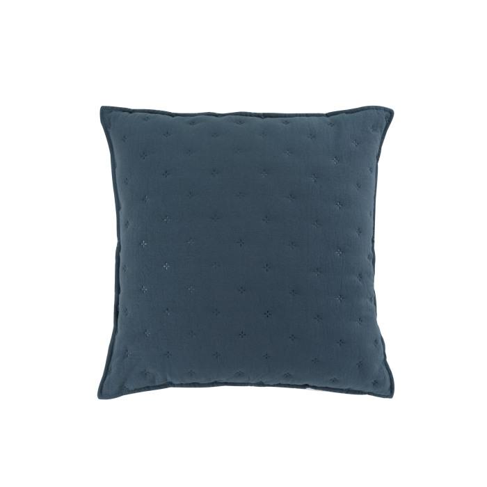 HOUSSE DE COUSSIN ET ENCART 40X40 CM MICROFIBRE BICOLORE