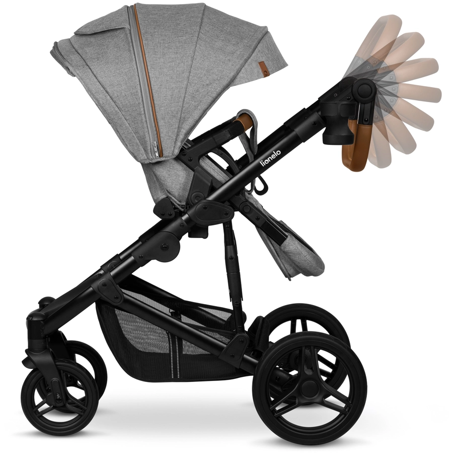 lionelo Kinderwagen Mari Tour 2in1 Grey Stone