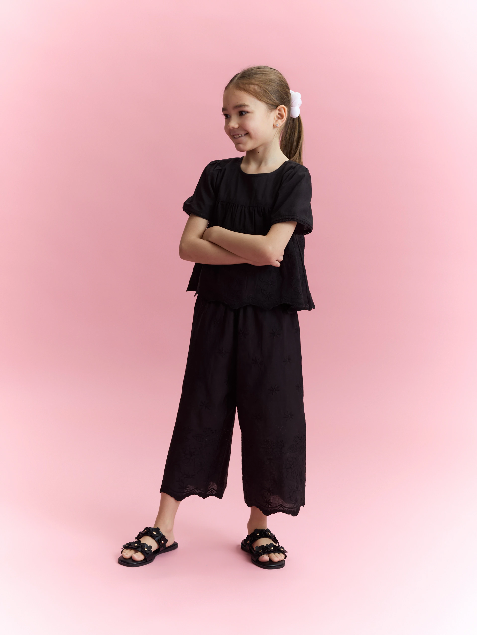 Culotte mit Stickerei