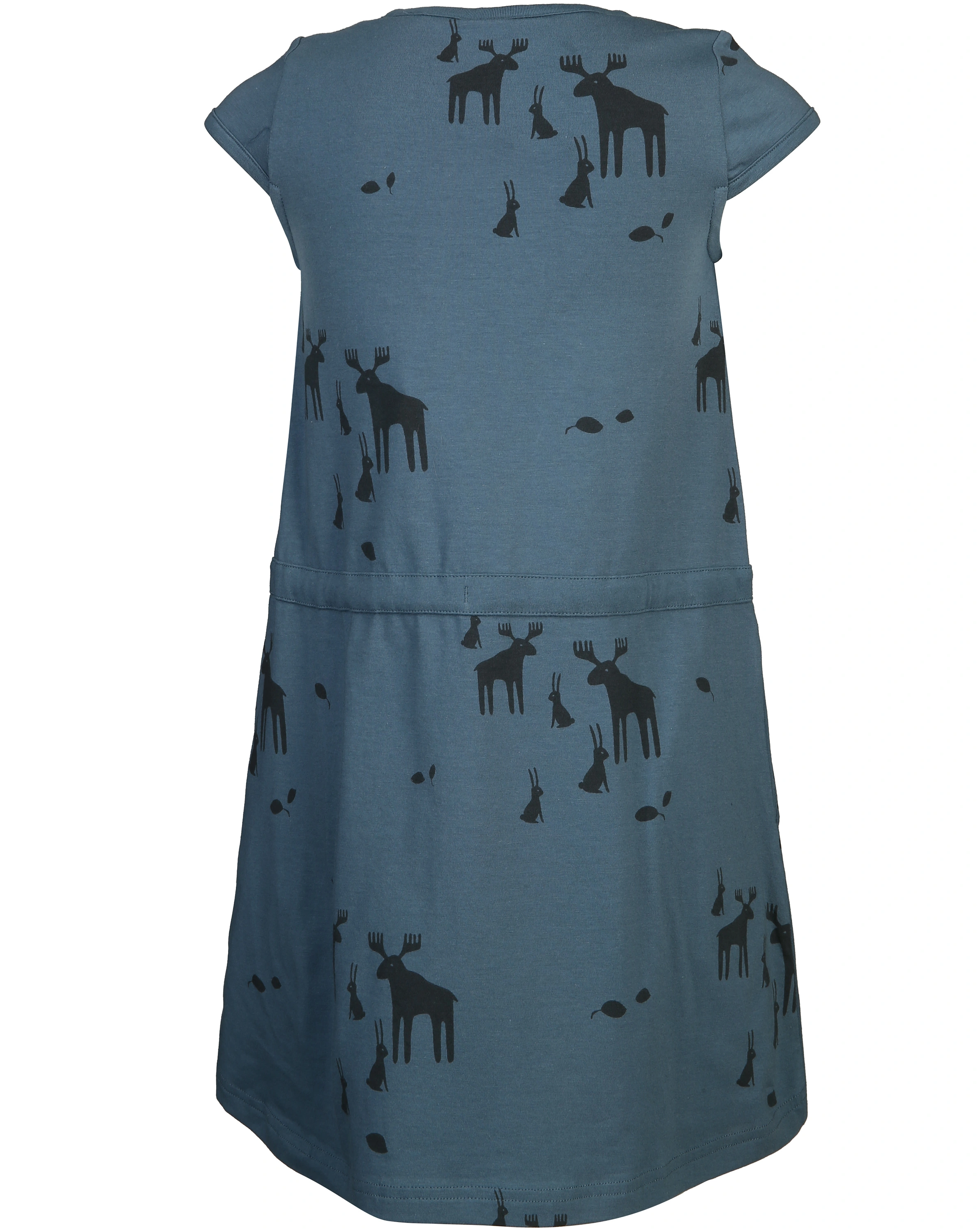Kurzarm-Kleid KIRKAS in real teal