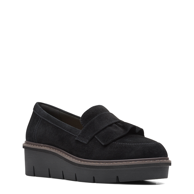 Clarks Airabell Slip | SUÈDE NOIR