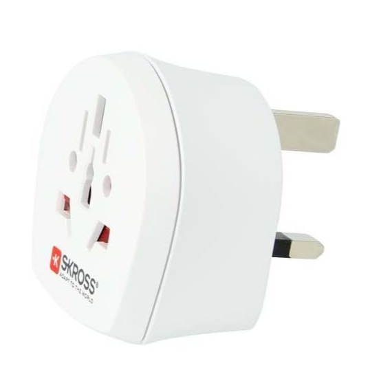 Country Travel Reise Adapter World to UK (1.500220) - Weiss