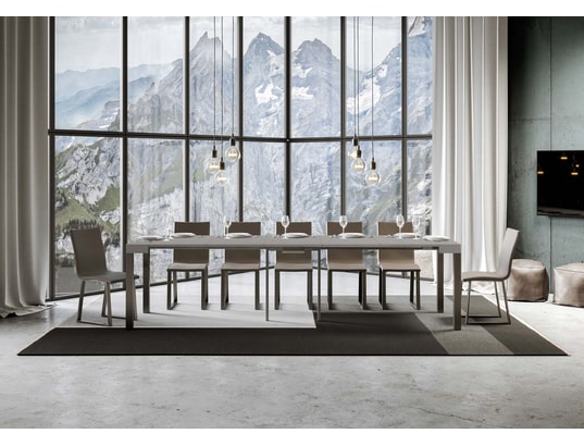ITAMOBY - Console extensible everyday 90x40/300cm cachemire
