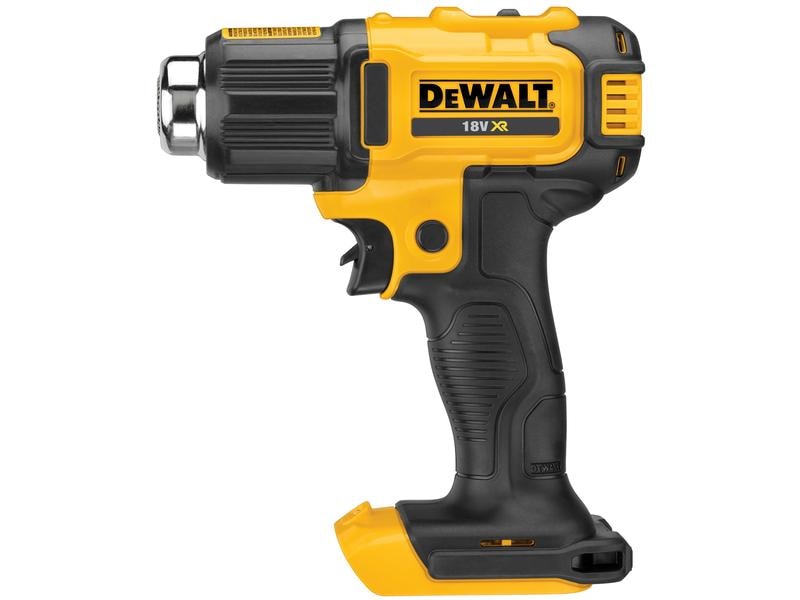 DEWALT Akku-Heissluftgebläse 18 V DCE530N Solo Leistungsstarke Akku-Heissluftpistole