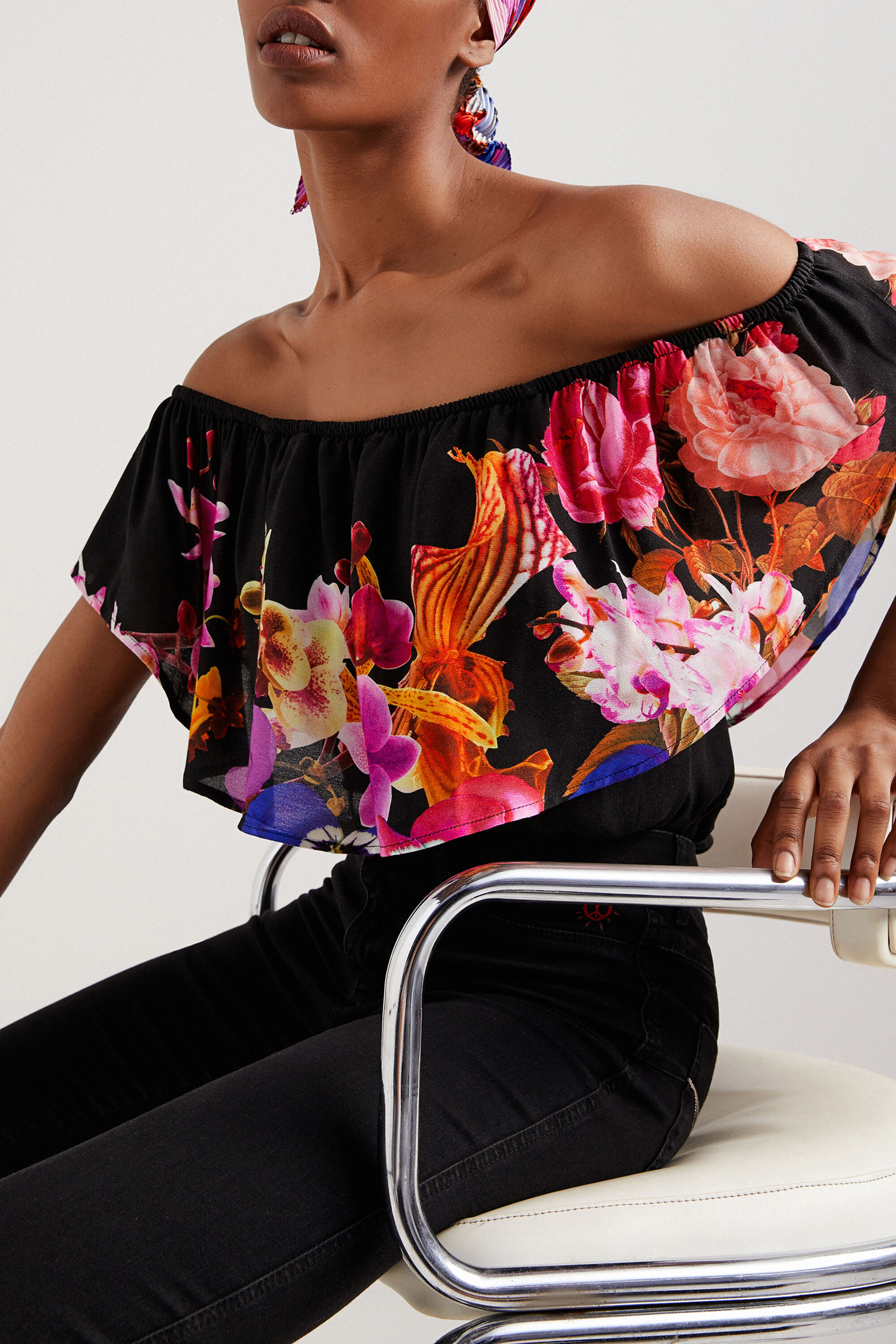 Body à fleurs M. Christian Lacroix