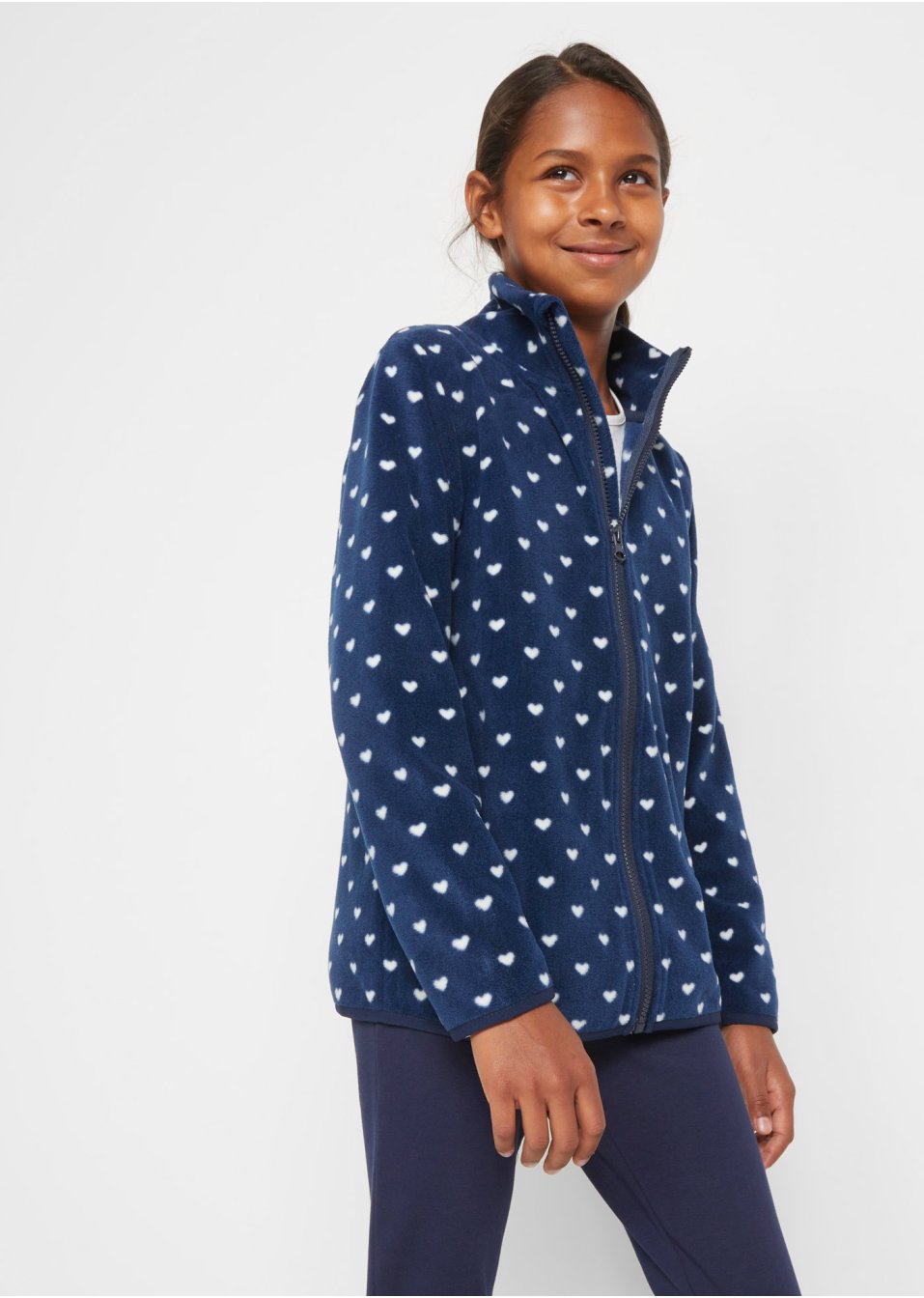 Gilet en polaire fille
