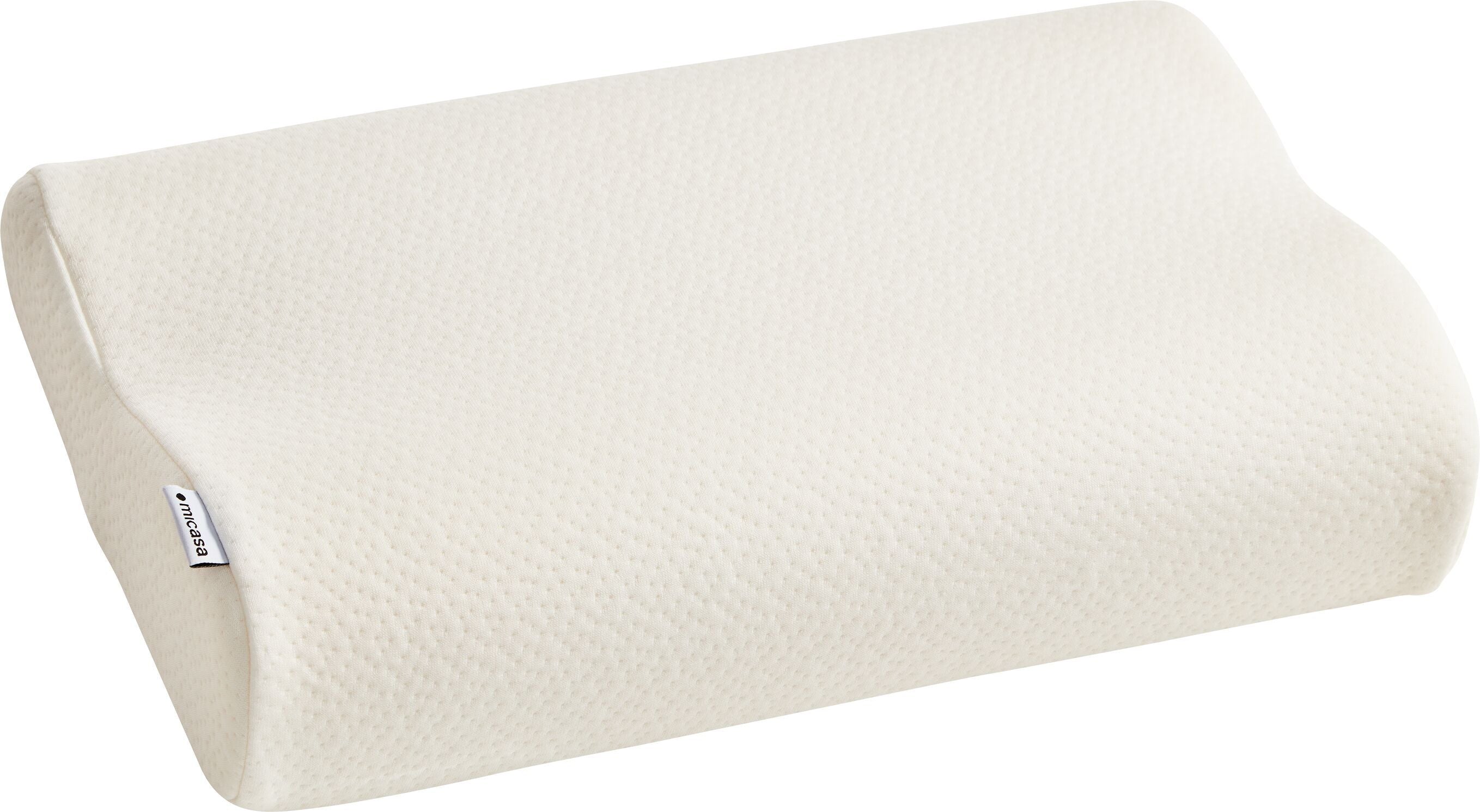 VITALE Nackenkissen - Weiss / T: 30.0 cm x B: 50.0 cm x H: 10.0 cm