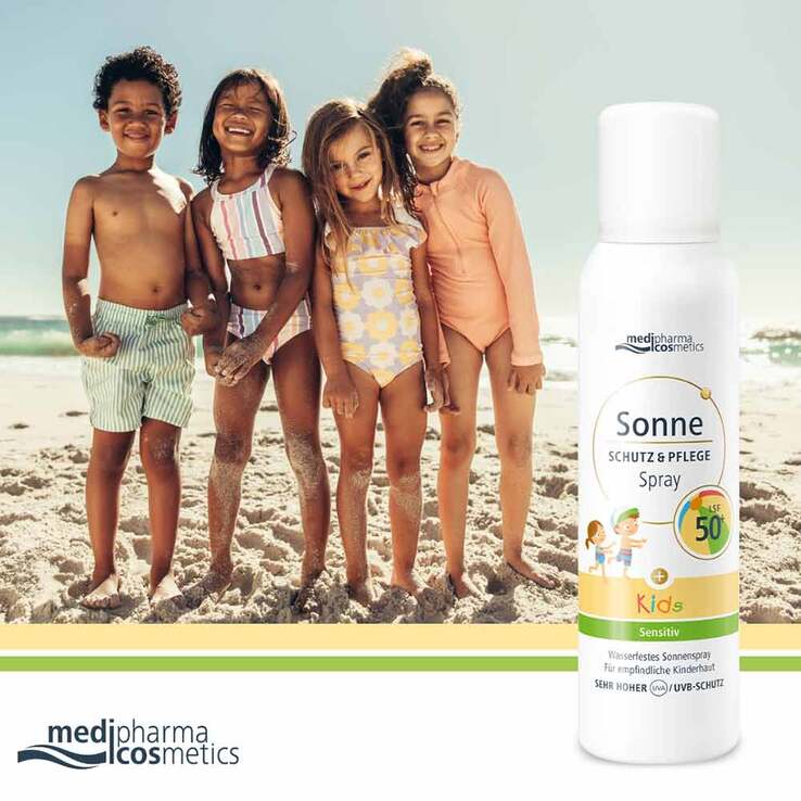Sonne Schutz & Pflege Spray Kids LSF 50 + , 150 ml