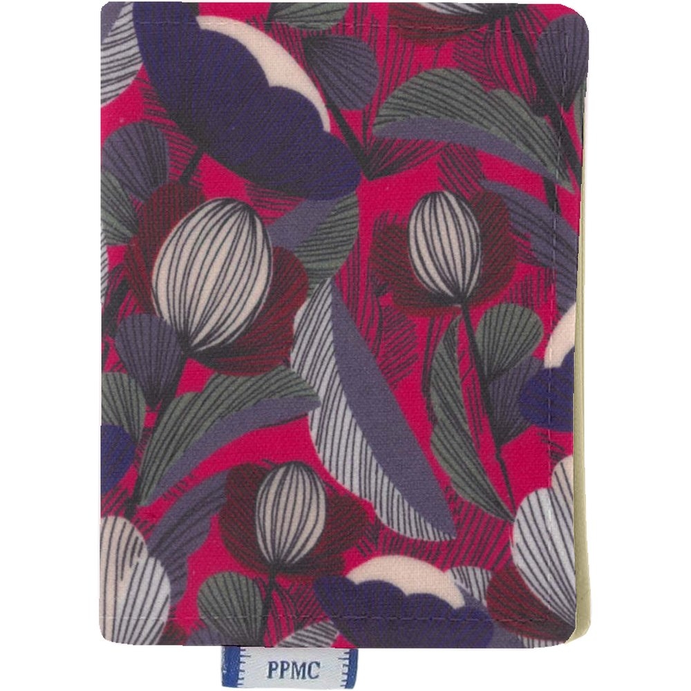 Porte Carte Pavot Fuchsia