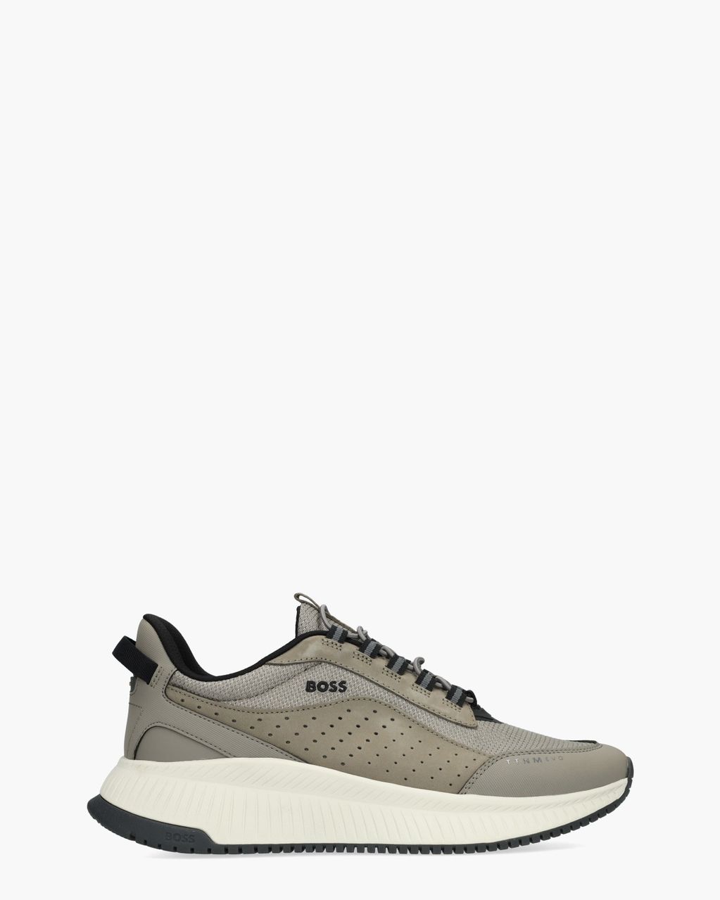 Boss TTNM EVO Grijs/Khaki Herensneakers