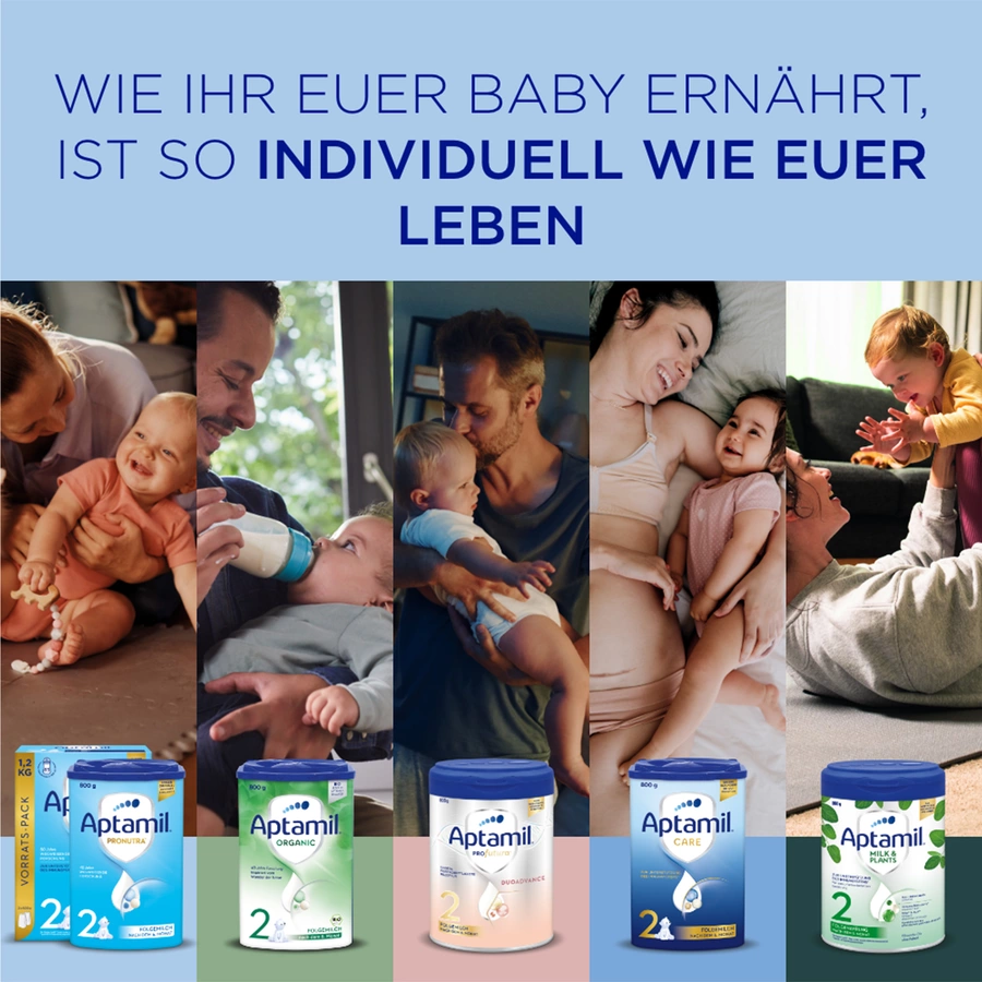 Aptamil Folgenahrung 2 Pronutra 1200 g ab 6 Monaten