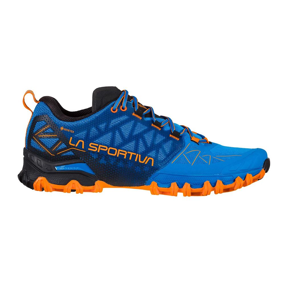 La Sportiva BUSHIDO II GTX - Chaussures trail Homme electric blue/tiger