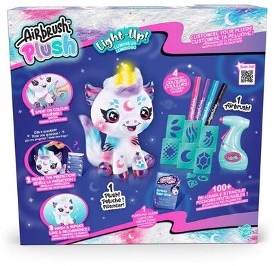 Canal Toys Airbrush Plush Neon Kosedyr Enhjørning