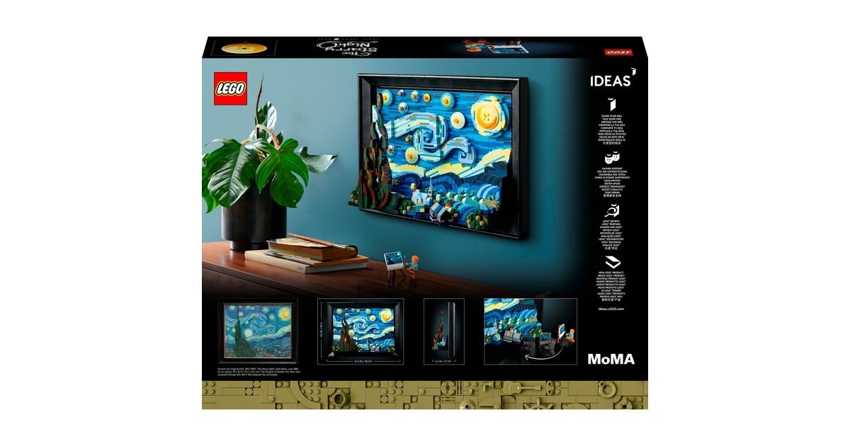 LEGOIdeas - Vincent van Gogh - De sterrennacht Constructiespeelgoed  (21333)