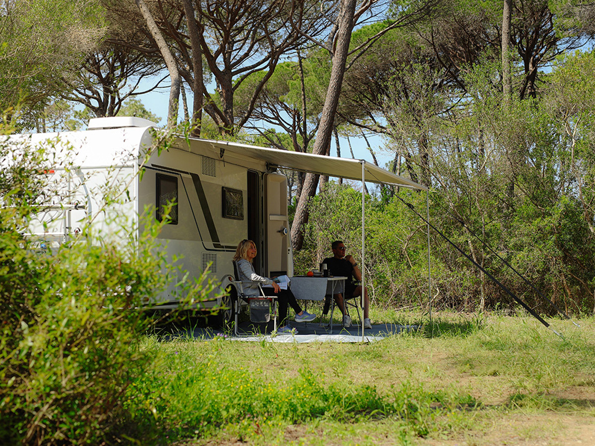 Fiamma Caravanstore Evo 230 Royal Grey zakluifel