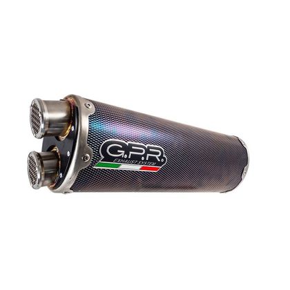Silencieux GPR DUAL POPPY - Noir