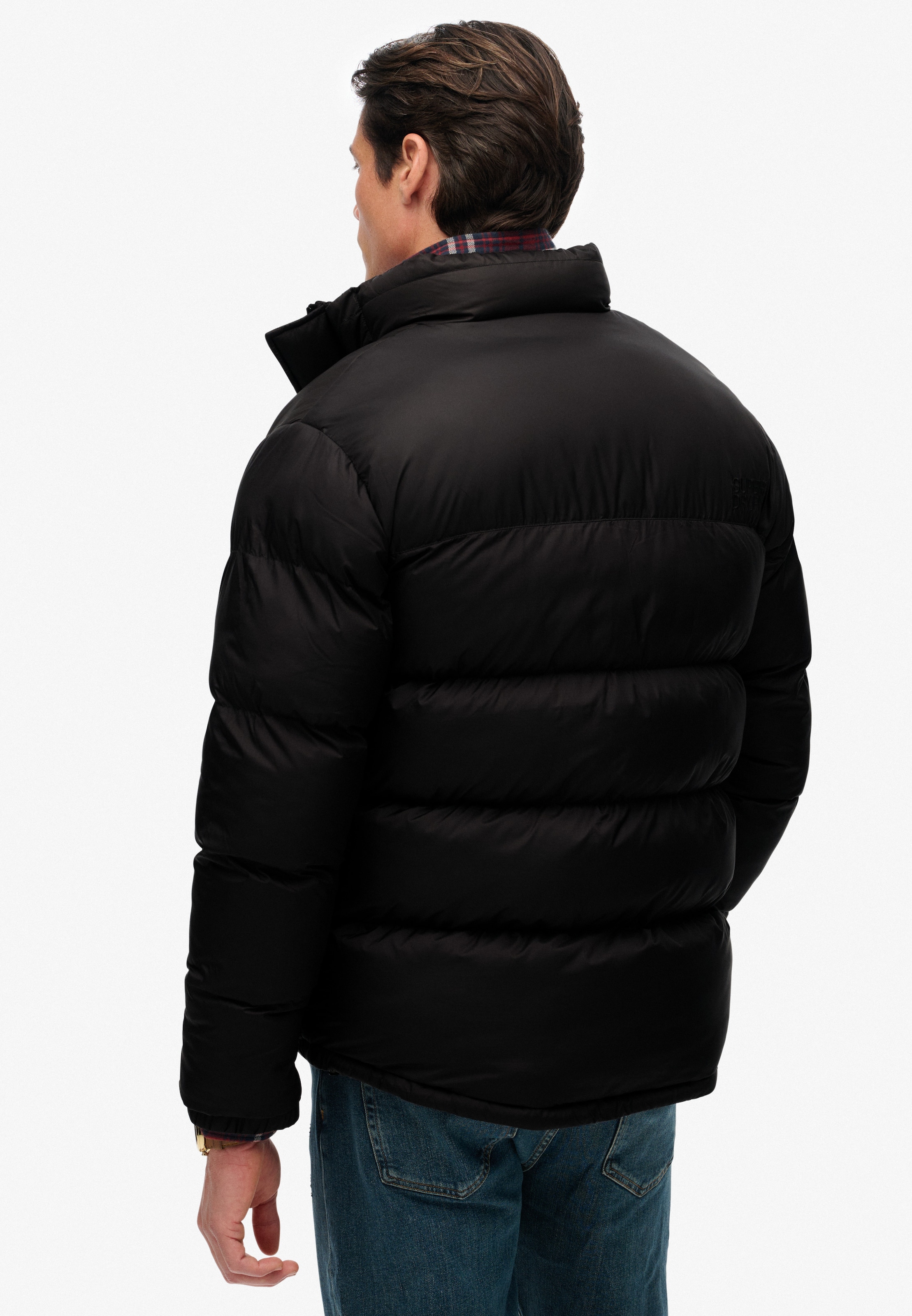 Superdry Steppjacke »NON HOODED TECH PADDED JKT« ohne Kapuze