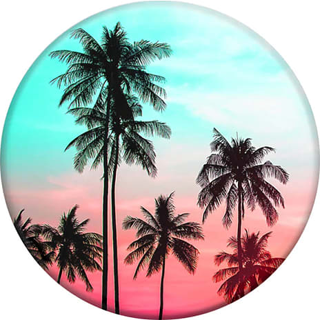 PopSockets Swappable PopGrip - tropisk solnedgang