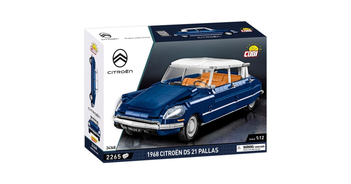 COBICitroen DS 21 Pallas 1968 Constructiespeelgoed  (Schaal 1:12)