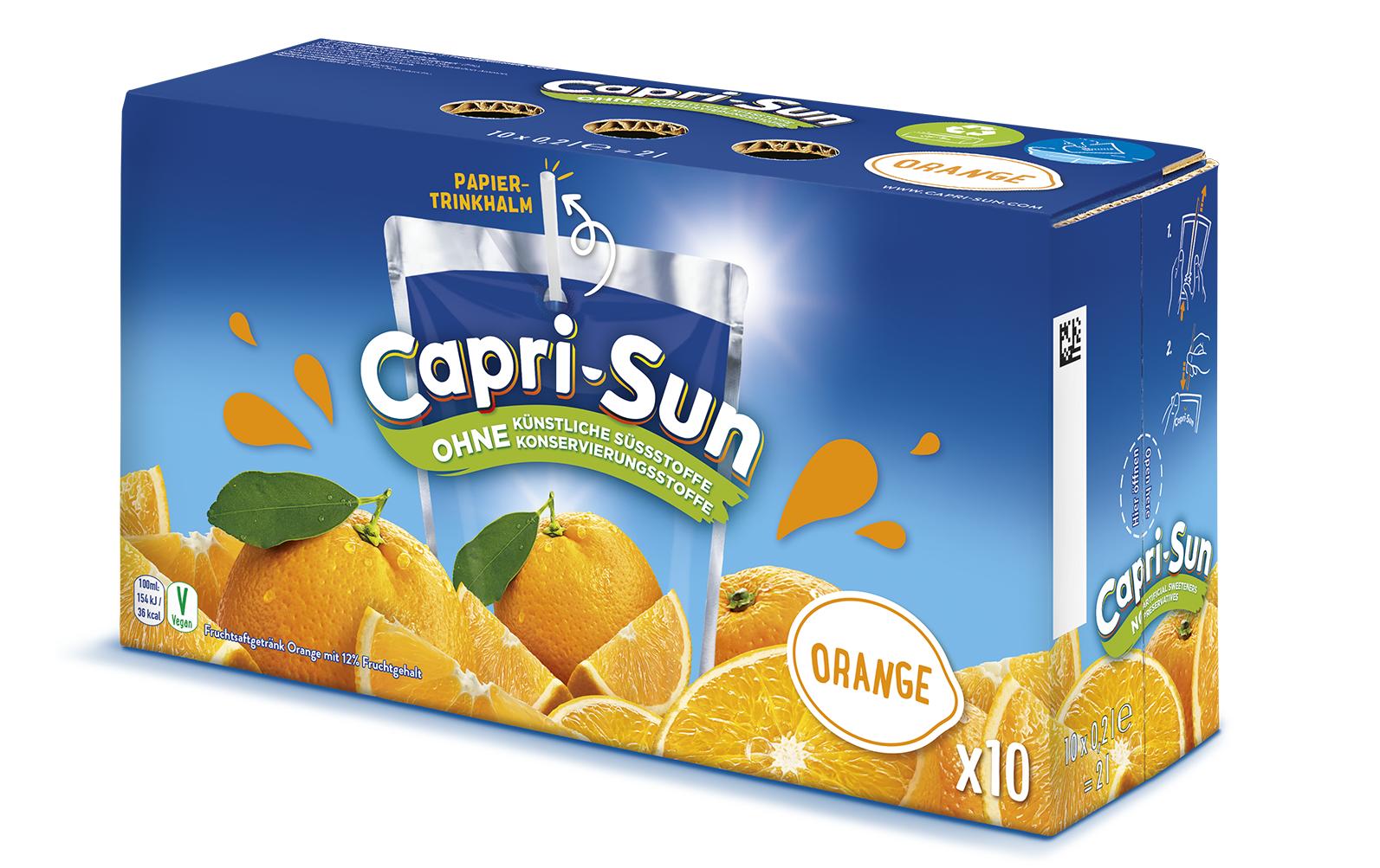 Säfte Orange 10 x 0.2 lExotischer Fruchtsaft im praktischen Trink-Pack