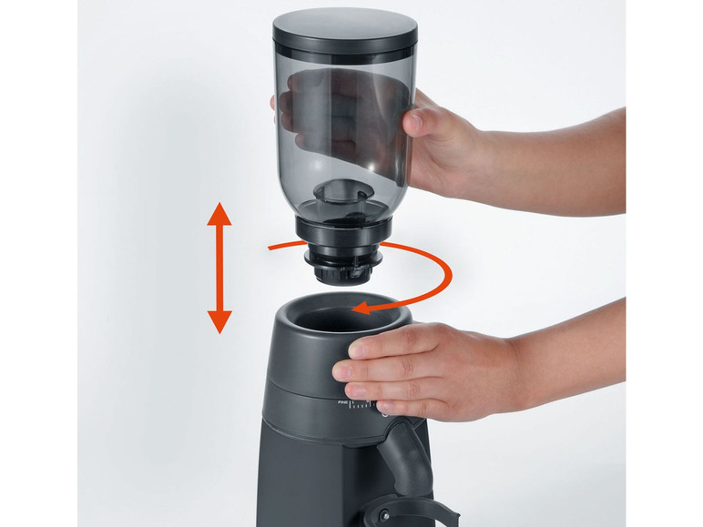 Koffie- en espressomolen CM 702, zwart