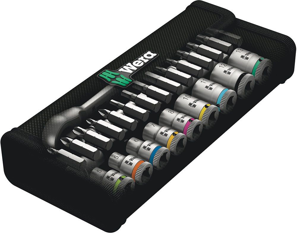 Wera 8100 SA 8 Zyklop Metal-Knarrensatz (1/4