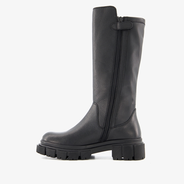 Groot hoge leren meisjes boots