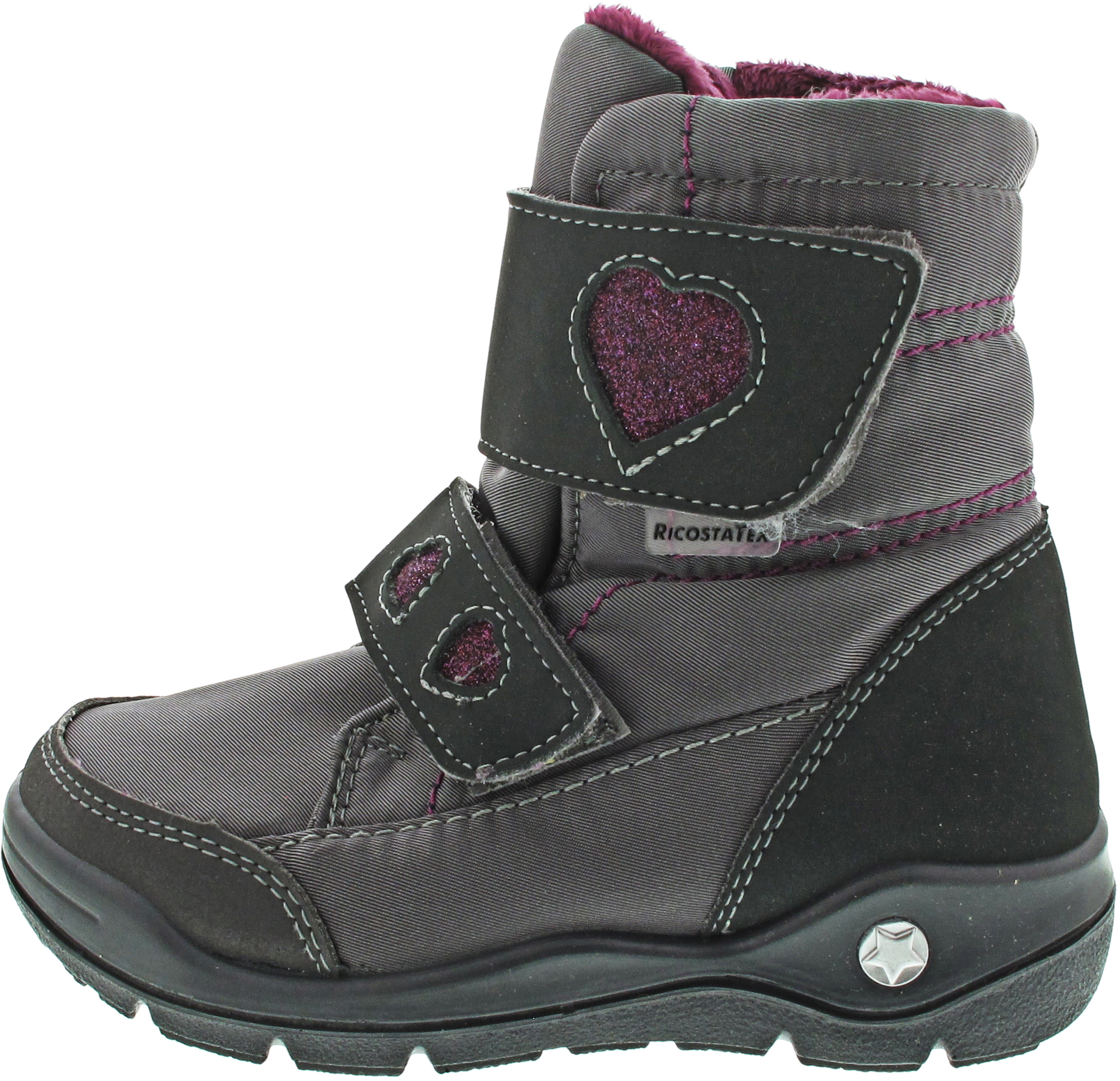 Ricosta CIND Klettstiefel TEX grau